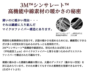 Amazon.co.jp: 3M™シンサレート™ 高機能中綿素材使用 掛布団